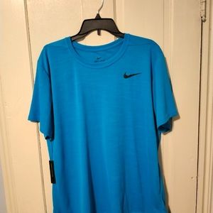 Nike FIT DRY Blue T-Shirt XL